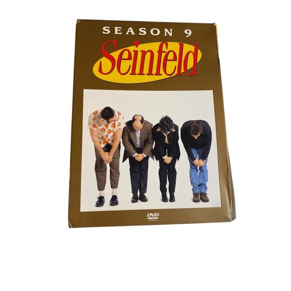 Seinfeld Season 9 Complete DVD Set 4 Discs Good Condition - Picture 1 of 7